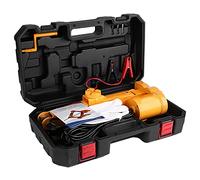 12V DC Electric Scissor Car Jack - 2 Ton Heavy Duty Lifting Equipment for Most Cars, Garage and Emergency Auto Breakdown Tool