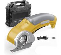 Electric Scissors Cordless Handheld Rotary Cutting Tool, 2000mAh Rechargeable Scissors for Fabric, Leather, Cardboard - Versatile and Efficient Crafting Accessories