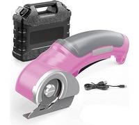 Electric Scissors Cordless Handheld Rotary Cutting Tool, 2000mAh Rechargeable Scissors for Fabric, Leather, Cardboard - Versatile and Efficient Crafting Accessories