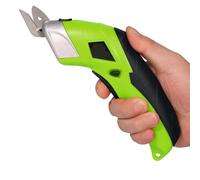 Electric Scissors, Rechargeable High-Speed 11000r/min Tungsten Steel Blade, for Cutting Fabric, Leather, Cardboard, Carpet, and Plastic Felt