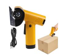 Electric Scissors, with LED Light, Powerful Rechargeable Cordless Portable Tools | Electric Box Cutter | for Fabric Paper Carpet Crafts Cardboard Fabric Leather Cable and Wraps