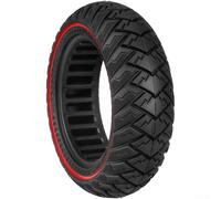 Electric Scooter 11 Inch Non-Inflatable Tire with Wing Pattern Design and Compression Zone for Sustained Road Engagement (C)