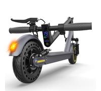 Electric Scooter, 350W Foldable Electric Scooters Adult with 25-30km Range, Max Speed 25KM/H, 8.5in Solid Tire, 3 Speed Mode Double Braking System Fast e Scooter for Adults and Teens (Black &Yellow)