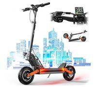 Electric Scooter, 48V 13Ah Battery, 37-40 Miles Long Range, Maximum Load 300 pound, 10-Inch Tire, 4 Shock Absorbers,Double Disc Brake,Electric Scooters Adult Folding Electric Scooter