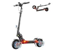 Electric Scooter, 60/48V 13/18Ah Battery, 37-40 Miles Long Range, Maximum Load 300 pound, 10-Inch Tire, 4 Shock Absorbers,Double Disc Brake,Electric Scooters Adult Folding Electric Scooter