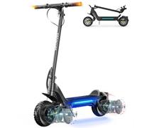 Electric Scooter, 60-70km Range, 48V 18.2Ah Battery, 10 inch Off-Road Tires, Electric Scooter Adult 150 kg Load Capacity, Double Suspension, TODIMART X5S Folding Escooter