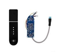 Electric Scooter Accessories, 14x9x3cm Black Panel Cover, Dashboard Circuit Board, Custom Fit Replacement, ABS Build, for M365 Riders