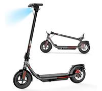 Electric Scooter Adult, 500W Peak Motor, 32km Long Range, 10” Solid and Pneumatic tire,3 speed mode, Foldable Electric Scooters,36V 7.8Ah Electric Scooter for Adults and Teens,Smart LCD Display