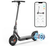 Electric Scooter Adult, 500W Peak Motor, 32KM Long Range, 10”Solid and Pneumatic tire,3 speed mode, Foldable Electric Scooters,36V 7.8Ah Electric Scooter for Adults and Teens