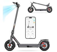 Electric Scooter Adult, 500W Peak Motor, 32km Long Range, 10” Solid Pneumatic tire,3 speed mode, Foldable Electric Scooters,36V 7.8Ah Portable Electric Scooter for Adults and Teens