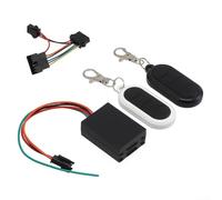 Electric Scooter Anti-Theft Alarm 36-72V with Dual Switch, ABS Immobilizer Security Device Compatible with Thunder Victor Ultra(C)