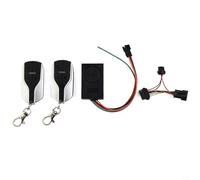 Electric Scooter Anti-Theft Alarm System for Dualtron Thunder/Victor/for Ultra, for Kaabo, for Mantis 10 & for Wolf E-Scooters - 36V-72V Immobilizer with Dual Swi(A)