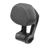 Electric Scooter Backrest, Aluminium Alloy Black Grey Ergonomic Seat Support Fits Flat Rod Only For Ninebot Max Comfortable Cycling(black)