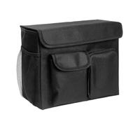 Electric Scooter Bag - 33x15x26cm Waterproof Handlebar Storage Pouch, Shock Resistant Bottle Holder Organizer, Polyester Front Tube Hanging Basket, Travel Luggage Pannier Carrier Case - For Bike Commu