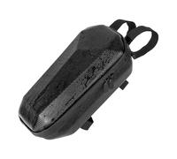 Electric Scooter Bag, 4L Cycle Handlebar Bag, 12 x 6.10 x 5.12 Inches Rainproof Front Storage Pouch with Zippered Closure, Portable Mounting Straps, Cycling Organizer for Outdoor Travel Hiking Use