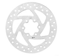 Electric Scooter Brake Disc, 140mm Stainless Steel For Rotor with 6-Bolt 44mm Pattern, Compatible with For Ninebot F20 F30 For F40 and For Kugoo Scooters, High Stability Anti-Rust(140MM)