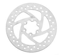 Electric Scooter Brake Disc for Ninebot F20 F30, 140mm Stainless Steel with 6 Bolt 44mm Pattern, Rust Resistant Replacement Part(120MM)