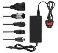 Electric Scooter Charger, 42V 2A Hoverboard Charger, Universal with 6 Connections for 36V Li-ion Batterie, for Xiaomi Scooter,Electric Bike, Mobility Scooter