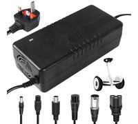 Electric Scooter Charger, Afenau 54.6V 2A Hoverboard Charger with 6 Connections, Electric Bike Char-ger for Electric Bike, Mobility Scooter