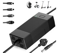 Electric Scooter Charger with 4 Connectors, 42V/3A Hoverboard Charger for 36V Battery, for Electric Scooters, Mobility Scooters, Drift Boards, Xiaomi M365/Pro 2 and Unicycles, etc