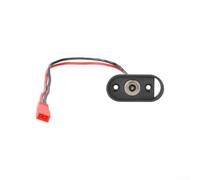 Electric Scooter Charging Port, 21.7cm Cable, Replacement Interface Socket, Weather Resistant Protection, Silicone Build, for 4 Pro