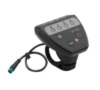 Electric Scooter Controller, 36V 48V 5Pins Connector Bicycle Scooter Controller, Waterproof LED Display Control Panel, For 22.2mm Handlebar