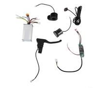 Electric Scooter Controller Kit 36V 500W with Essential Accessories Including Dashboard and Safety Lights