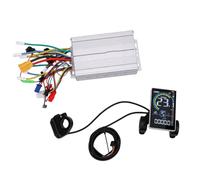 Electric Scooter Controller LCD Display Kit, IPX4 1000W Brushless Motor Controller, Complete Set with LCD Panel, Over Current Under Voltage Over Heat Protection