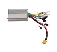 Electric scooter controller with LCD display for brushless motors, supports 36V 48V 52V 60V systems, up to 1000W power, wiring diagrams for quick setup (48V 25A)