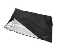 Electric Scooter Cover 210d Oxford Black for Storage Travel | Windproof Fold-up Design, for Elderly Users and Commuters, Garage Use, Sleek Look, Mobility Support