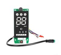Electric Scooter Dashboard Circuit Board For Xiaomi For 4 Lite 2Nd Gen With Turn Signal Switch Panel For Real-Time Speed Power Display(black)