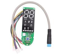 Electric Scooter Dashboard Display for Xiaomi M365/Pro/Pro2/MI3 Pro, 7x3x2 cm Plastic Circuit Board with Green LED Interface, Compact Replacement Display for Scooter Instrument Panel