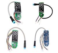 Electric Scooter Dashboard Display for Xiaomi M365/Pro/Pro2/MI3 Pro, 7x3x2 cm Plastic Circuit Board with Green LED Interface, Compact Replacement Display for Scooter Instrument Cluster