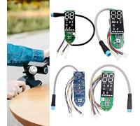 Electric Scooter Dashboard Display for Xiaomi M365/Pro/Pro2/MI3 Pro, 7x3x2cm Plastic Circuit Board with Green LED Interface, Compact Replacement for Scooter Instrument Cluster