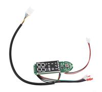 Electric Scooter Dashboard Meter Replacement for 8. Inch E-Scooter, Plastic Instrument Panel Display with 259mm Cable, Wear-Resistant Speedometer Accessory for(Meter)