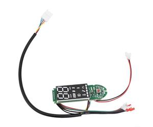 Electric Scooter Dashboard Meter Replacement for 8. Inch E-Scooter, Plastic Instrument Panel Display with 259mm Cable, Wear-Resistant Speedometer Accessory for(Meter)