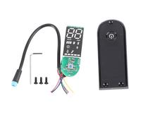 Electric Scooter Digital Display Dashboard BT Bluetooth Version Waterproof Panel Cover for G30 Electric Scooter Controller Replacement PCB Plastic Silicone Material 96x36mm