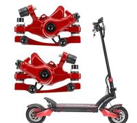 Electric Scooter Disc Brake Caliper, Aluminum Alloy Right-Side Front/Rear Brake for Dualtron Scooters, 90×53mm with 75mm Mounting Hole