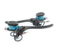 Electric Scooter DISC Brake Part Motorcycle Hydraulic Upper Pump Brake Lever/Crank+Transparent Oil Tank Hand Brake Lever