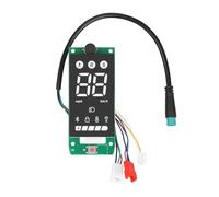 Electric Scooter Display Dashboard Without Turn Signals BT LED Meter Panel Parts 25 Mph Speed Limit E-Scooters Dashboard Circuit Board for Electric Scooter 4 Lite 2nd Gen Accessory (One size)