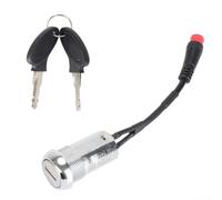 Electric Scooter Door Lock with Key for Kukirin G3, Metal Wear-Resistant Replacement Part, Compact Lightweight Design for Secure Throttle Control