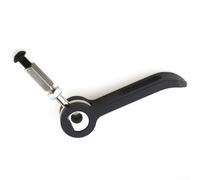 Electric Scooter Folding Wrench for Xiaomi - Metal and Plastic Foldable Lever Tool, Compact 12 x 8 x 2 cm, 65 g, Black (1 Pack)