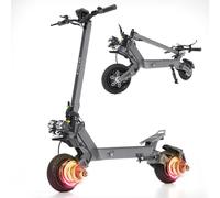 Electric Scooter for Adults, Dual Motors E Scooter Super Powerful & Fast | Long Range, 3 Speed Modes, Dual Braking, Dual Suspensions, Multiple LED Lights, LCD Display