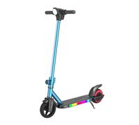 electric scooter for kids ages 8-12, LED Battery Level,with Hand Accelerator, 130w Motor,8MPH(5/10 Mile Range),Up to 40 mins,LED Colorful Lights, Lightweight Foldable E-Scooter,Gift for Kid