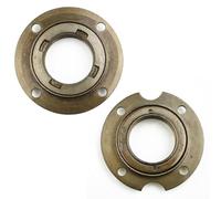 Electric Scooter Freewheel, 78mm OD 4-Hole Toothless Flywheel with Metric Positive Thread for Little Electric Scooter