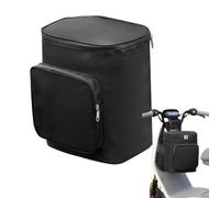 Electric Scooter Front Bag - Portable Vehicle Pouch For Commute Travel | Waterproof Oxford Case For Motorcycle Bicycle Handlebar Use, Urban Gear Sack With Durfable Insulated Pocket Organizer