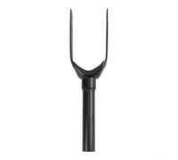 Electric Scooter Front Fork for Xiaomi 4 Pro, Steel Wheel Bracket Replacement- Black Suspension Part for Private Land Use Only