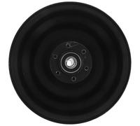 Electric Scooter Front Wheel Hub Assembly 10x6.00-6, Iron Black | Sealed Bearing, 6 Bolt Disc Brake Rotor Fit, Tubeless Vacuum Tire Design, Smooth Handling