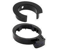 Electric Scooter Guard Ring, Electric Scooter Ring Buckle Plastic Round Locking Compatible with M365/PRO, Round Locking for Daily Use