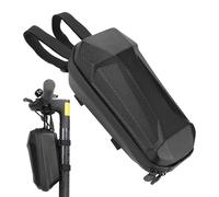 Electric Scooter Handlebar Bag - 2L Hard Shell Waterproof Scooter Storage Bag | Large Capacity Reflective Pouch Holder Case | Travel Mobility Accessories for Biking